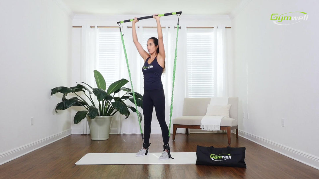 Total Body Workout at Home: Front Squat Press