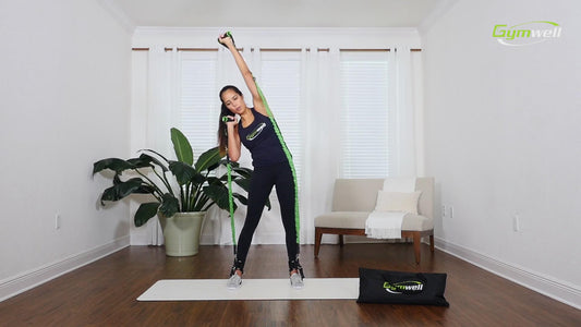 Abdomen Workout at Home: Side Bend - Handles