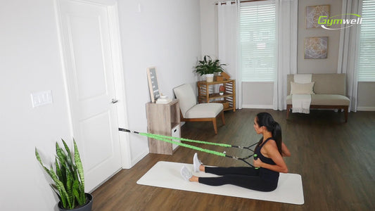 Shoulder Workout at Home: Seated Row - Handles