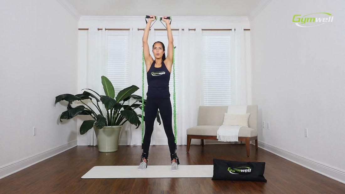 Shoulder Workout at Home: Shoulder Press - Handles